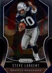 2019 Panini Prizm Base Set Steve Largent #284 card