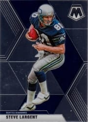 2020 Panini Mosaic Base Set Steve Largent #182 card