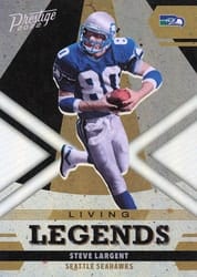 2022 Panini Prestige Living Legends Steve Largent #LL-28 card