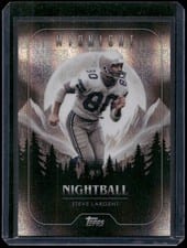 2024 Topps Midnight Nightball Steve Largent #NB-24 card