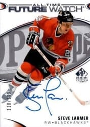 2020-21 SP Signature Edition Legends Base Set Steve Larmer #378 card