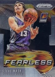 2019-20 Panini Prizm Fearless Steve Nash #6 card