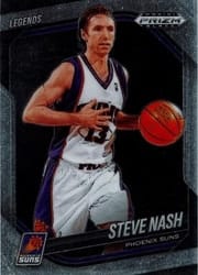 2024-25 Panini Prizm Black Base Set Steve Nash #281 card