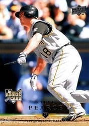 2008 Upper Deck Base Set Steve Pearce #337 card