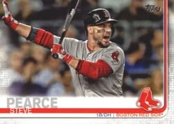2019 Topps Base Set Steve Pearce #694 card