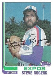 1982 Topps Base Set Steve Rogers #605 card