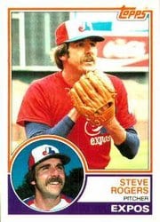 1983 Topps Base Set Steve Rogers #320 card