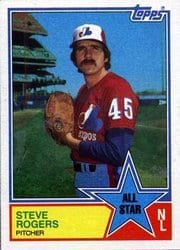 1983 Topps Base Set Steve Rogers #405 card