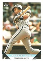 1993 Topps Base Set Steve Sax #367 card