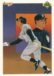 1990 Upper Deck Base Set Steve Sax / New York Yankees #18 card