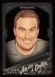 2018 Topps Allen & Ginter X Base Set Steve Simeone #149 card