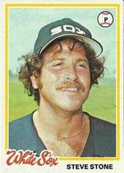 1978 Topps Base Set Steve Stone #153 card