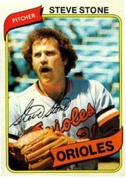 1980 Topps Base Set Steve Stone #688 card