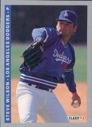 1993 Fleer Base Set Steve Wilson #456 card