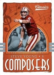 2018 Panini Classics Composers Steve Young #15 card