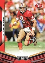 2019 Panini Playoff Base Set Steve Young #186 card