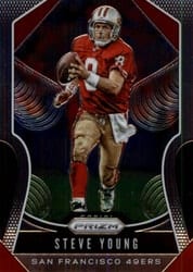 2019 Panini Prizm Base Set Steve Young #248 card