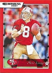 2021 Donruss Retro 2001 Steve Young #01-14 card