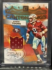 2022 Donruss Canton Kings Steve Young #CK-4 card