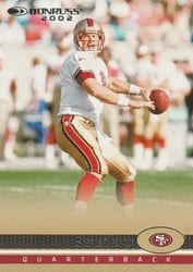 2022 Donruss Retro 2002 Steve Young #33 card