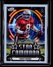 2024 Topps Chrome Cosmic Star Command Steve Young #SC-23 card