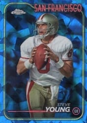2024 Topps Chrome Sapphire Edition Base Set Steve Young #178 card