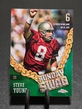 2024 Topps Chrome Sunday Swag Steve Young #SS-4 card