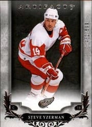 2018-19 Upper Deck Artifacts Base Set Steve Yzerman #145 card