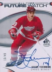 2020-21 SP Signature Edition Legends Base Set Steve Yzerman #446 card