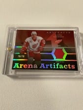2021-22 Upper Deck Artifacts Arena Artifacts Steve Yzerman #JLA-SY card