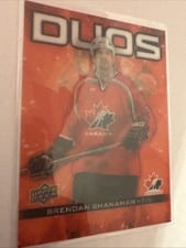 2025 Upper Deck Tim Hortons Team Canada Duo Steve Yzerman / Brendan Shanahan #CO-11 card