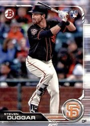 2019 Bowman Base Set Steven Duggar #30 card