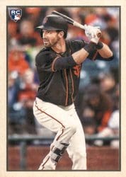 2019 Bowman Heritage Base Set Steven Duggar #53VR-51 card
