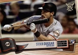 2019 Topps Big League Base Set Steven Duggar #55 card