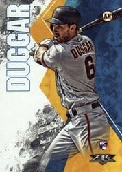 2019 Topps Fire Base Set Steven Duggar #11 card
