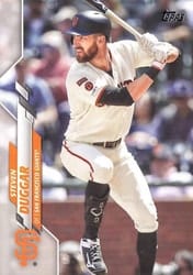 2020 Topps Base Set Steven Duggar #472 card
