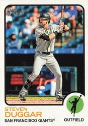 2022 Topps Heritage Base Set Steven Duggar #448 card
