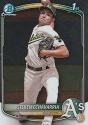 2025 Bowman Chrome Prospects Steven Echavarria #BCP-73 card