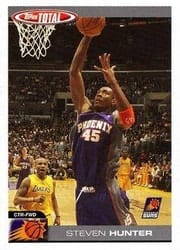 2004-05 Topps Total Base Set Steven Hunter #173 card