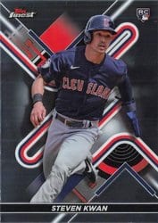 2022 Finest Base Set Steven Kwan #30 card