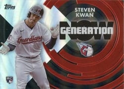 2022 Topps Update Generation Now Steven Kwan #GN-68 card