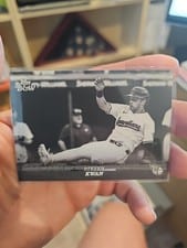 2024 Topps Black & White Base Set Steven Kwan #84 card