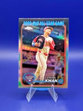2024 Topps Chrome Update 2024 All-Star Game Steven Kwan #ASGC-8 card