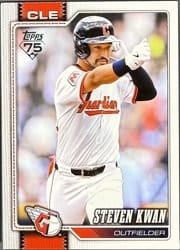 2026 Topps Base Set Steven Kwan #675 card