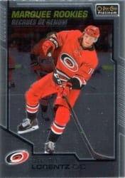 2020-21 O-Pee-Chee Platinum Base Set Steven Lorentz #184 card