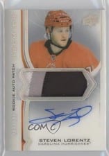 2020-21 Upper Deck Premier Acetate Rookie Autograph Patch Steven Lorentz #AR-SL card