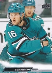 2022-23 Upper Deck Base Set Steven Lorentz #613 card