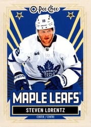 2025-26 O-Pee-Chee Base Retro Steven Lorentz #453 card