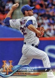2018 Topps Base Set Steven Matz #221 card