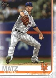 2019 Topps Base Set Steven Matz #443 card